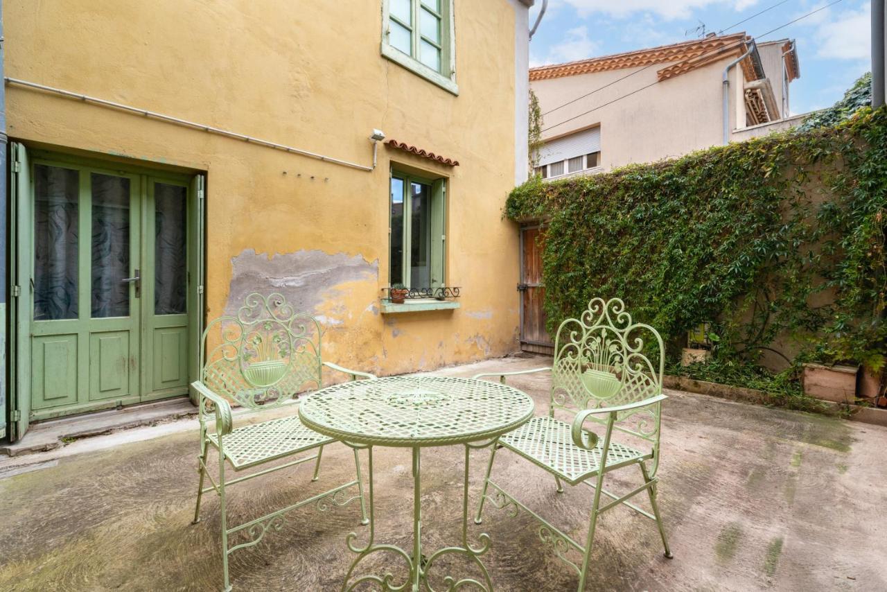 カルカソンヌLe Patio De La Bastide Avec Terrasse & Netflix - Quartier Paisibleアパートメント エクステリア 写真